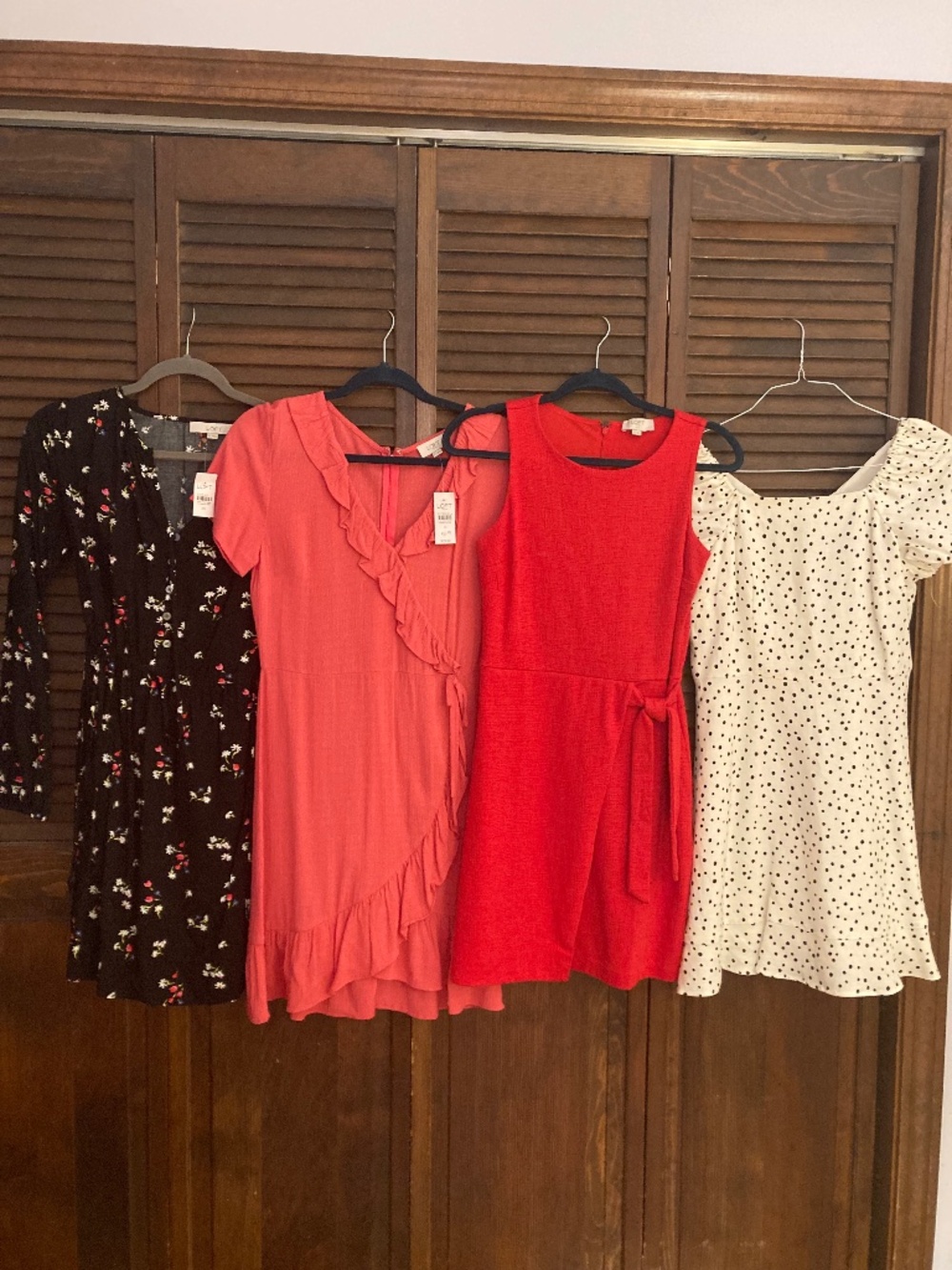 Lot of 4 Loft Dresses, Size XS, 0P